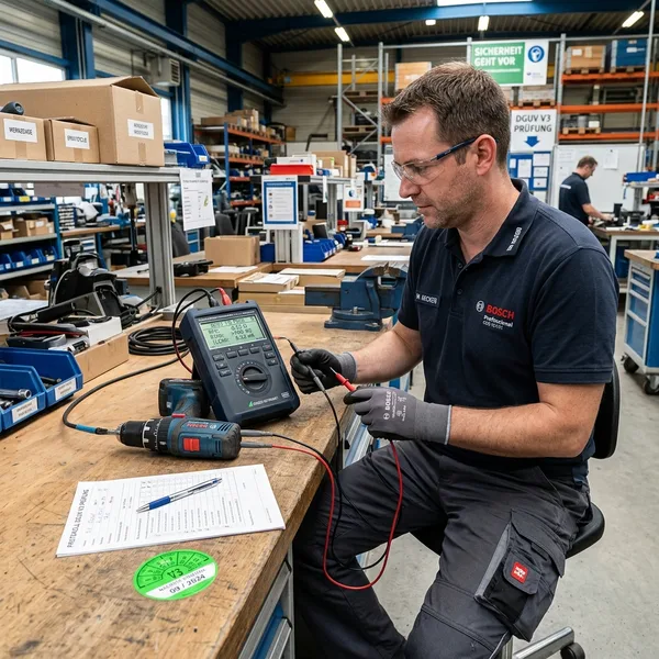 DGUV V3 Prüfung Elektrogeräte